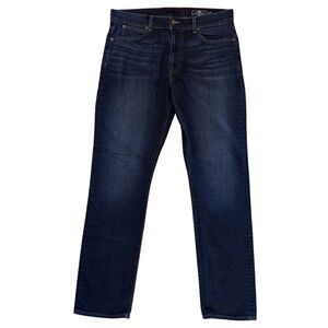 Vineyard Vines Mens Straight Leg Jeans 33x32 Dark Wash Stretch Denim Classic